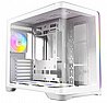 מארז לבן Antec C5 Curve ARGB Mid-Tower ATX 4x ARGB FANS Type-C