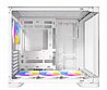 מארז לבן Antec C5 Curve ARGB Mid-Tower ATX 4x ARGB FANS Type-C