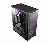 ���� Antec VX310 ARGB ATX Mid-Tower Tempered Glass 4x120mm Fans ����