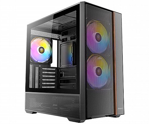 ���� Antec Flux Rear Mid Tower 3X140mm ARGB 2X120MM Fan TypeC 3.2