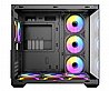 מארז Antec CX Mirror Black Mini-Tower Gaming Case 7X120mm ARGB