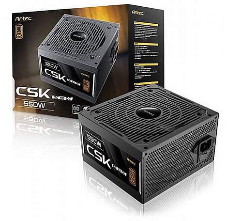 ��� ��� Antec CSK 550DC 550W ATX Non-Modular PSU 80 plus Bronze