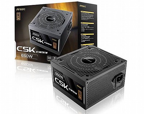 ��� ��� Antec CSK 650DC 650W ATX Non-Modular PSU 80 plus Bronze