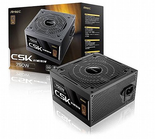 ��� ��� Antec CSK 750DC 750W ATX Non-Modular PSU 80 plus Bronze