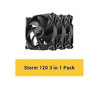 ������� ����� ANTEC STORM 120 3PACK 4Pin FDB Bearing 12CM