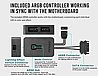קירור נוזלי כפול ANTEC VORTEX 240 ARGB include Controller