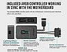 קירור נוזלי משולש ANTEC VORTEX 360 ARGB include Controller