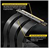 כבל לכרטיס מסך Antec PCIE 4.0 Riser Cable Black