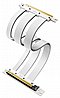כבל לכרטיס מסך Antec PCIE 4.0 Riser Cable White