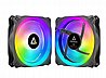 מאוררים למארז 3X כולל בקר C 3 Antec PRIZM X 120 ARGB