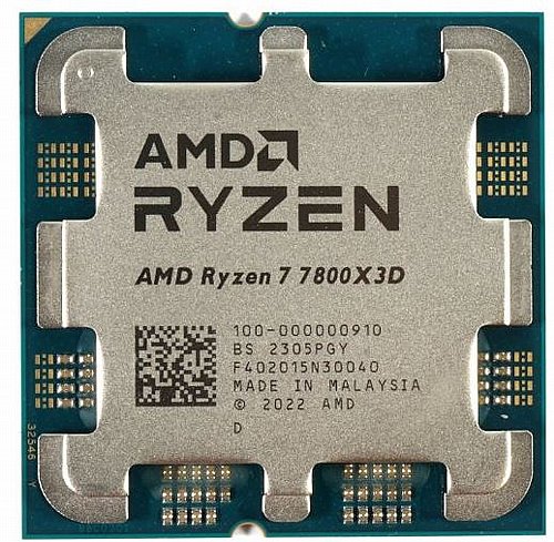 ���� AMD Ryzen 7 7800X3D Max 5.0 GHZ 8Crs PCIE 5.0 AM5 120W TDP TRAY