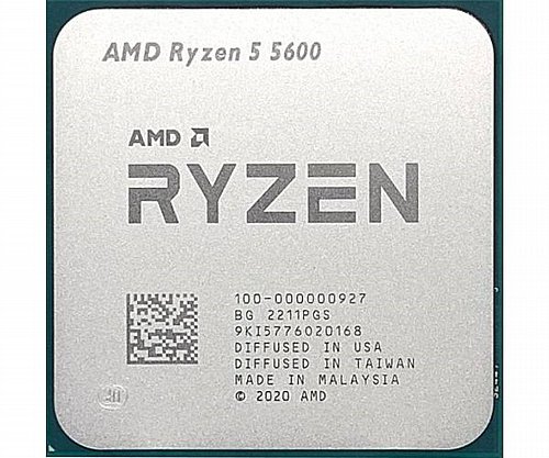 ���� AMD Ryzen 5 5600 3.5Ghz 4.4Ghz AM4 Tray no Fan No GPU