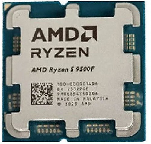 ���� AMD Ryzen 5 9500F AM5 6 Cores 12 Threads 5Ghz no Gpu no Fan