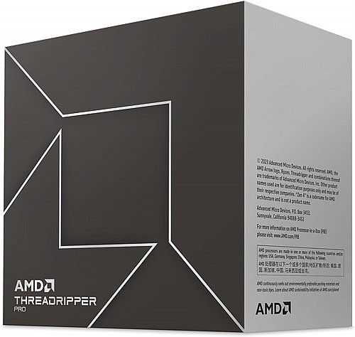 ���� Ryzen Threadripper Pro 7995WX - 96/192 Cores - AMD sTR5 (LGA4844) TRX50 - BOX - Ryzen Threadripper 7000 Series