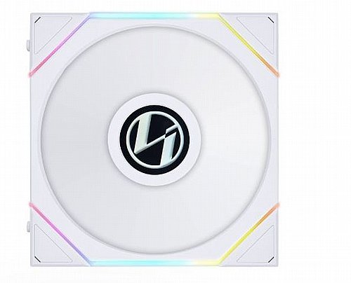 ������ ���� Lian Li ��� White Uni Fan TL120 LCD Reverse FAN RGB 120MM Single Pack
