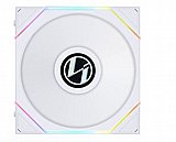 ������ ���� Lian Li ��� White Uni Fan TL120 LCD Reverse FAN RGB 120MM Single Pack