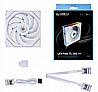 מאוורר חברת Lian Li דגם White Uni Fan TL120 RGB 120MM Single Pack