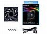 מאוורר למארז חברת Lian Li דגם Black Uni Fan TL120 LCD RGB 120MM Single Pack