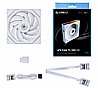 מאוורר למארז חברת Lian Li דגם White Uni Fan TL140 RGB 140MM Single Pack