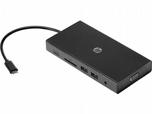 ���� ����� ���� HP ��� TRAVEL USB-C MULTI PORT HUB 1C1Y5AA