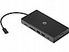 תחנת עגינה חברת HP דגם TRAVEL USB-C MULTI PORT HUB