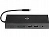 תחנת עגינה חברת HP דגם TRAVEL USB-C MULTI PORT HUB