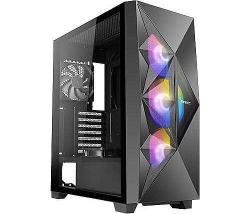 ���� Antec Dark Fleet 800 DF800 Flux Tempered Glass RGB Mid Tower ����
