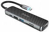 ���� ����� ���� HOCO ��� HB24 ������� 60W SD/MicroSDx1 USB3x1 USB2x1 HDMIx1 TYPE-Cx1