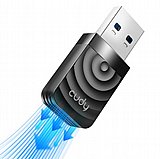 ���� ��� ������ CUDY WU1300S-IL Wireless Dual-Band Mini USB 3.0 