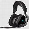 אוזניות אלחוטיות לגיימרים Corsair VOID RGB ELITE Premium 7.1 Surround - צבע שחור