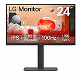 ��� LG ''24 Full HD 100hz IPS ������ ������� ���� 16:9 �� ����� USB Type-C ������� 