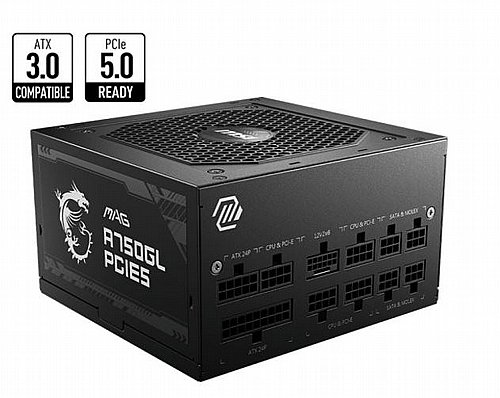 ��� ��� ������� MSI MAG A750GL PCIE5 750W 80 PLUS Gold