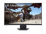 ��� ���� ������� ���� LG 32" UltraGear QHD 180Hz 1ms HDR 10 Curved Gaming Monitor - 32GS60QC-B