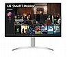 מסך חכםחברת LG דגם 32SQ730S-W 32'' 4K UHD Smart Monitor with webOS כולל רמקולים