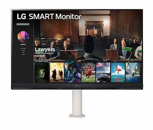 ��� ���� ��� LG Smart Monitor 32SQ780S-W 31.5" UHD 4K VA  �� ������� ������ ��� ����