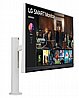 מסך מחשב ''LG Smart Monitor 32SQ780S-W UHD 4K VA 31.5 - כסוף