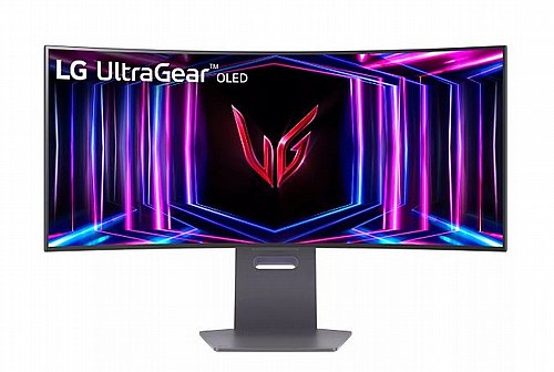 ��� ������� ���� ���� LG ��� "UltraGear OLED 34GS95QE-B UltraWide OLED WQHD 240Hz 33.9 