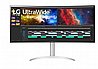 מסך מחשב LG 38WP85C-W 37.5'' UWQHD+ IPS Curved UltraWide - לבן
