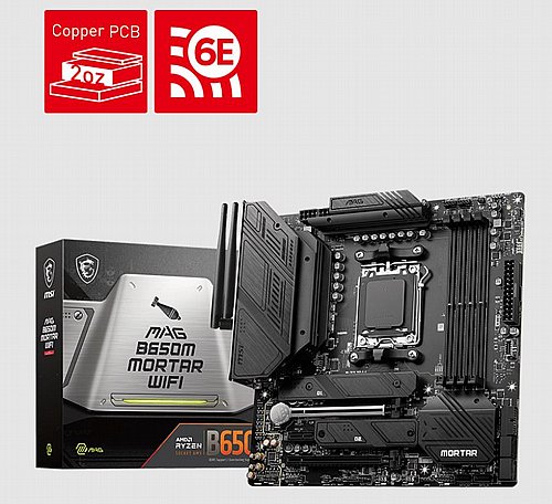 ��� �� �� ���� MSI ���  MAG B650M MORTAR DDR5 WIFI