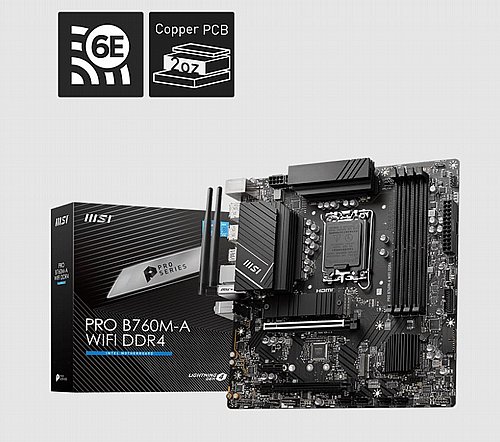 ��� �� MSI PRO B760M-A WIFI DDR4