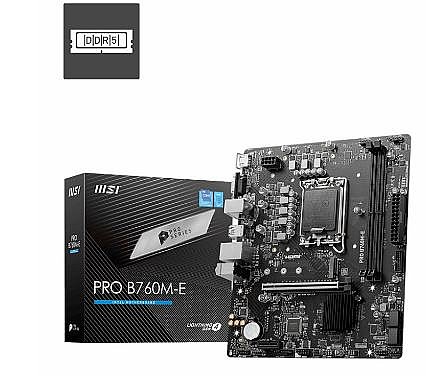 ��� �� ���� MSI ���  PRO B760M-E DDR5