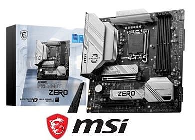 ��� �� ���� MSI ��� B760M PROJECT ZERO WIFI