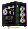 מארז מחשב אקווריום שחור תומך קירור נוזלי 420 GAMDIAS NESO P1 B