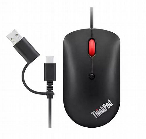 ���� ���� Lenovo ThinkPad USB-C Wired Compact Mouse