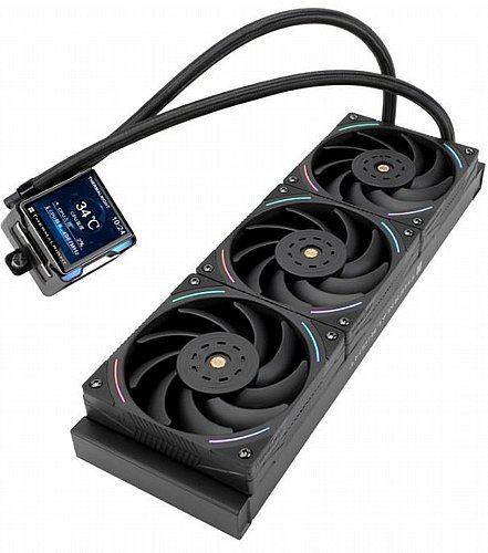 ����� ����� ����� thermalright Elite Vision 360 BLACK ARGB ���� ����