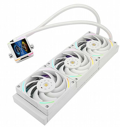 ����� ����� ����� thermalright Elite Vision 360 WHITE ARGB ���� ���