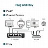 מתג שולחני TP-Link 5 Ports Gigabit 10/100/1000Mbps TL-SG105
