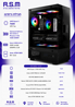 מחשב גיימינג AMD 7600 B840M 32GB DDR5 1TB SSD RTX5070 TI 850W VCX300 Win11