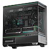 מארז מחשב חברת Thermalright דגם TL-M10 בצבע שחור כולל 4 מאווררי 120 מ