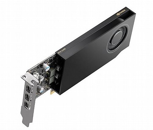 ����� ��� NVIDIA Quadro A400 4GB Ray Tracing 4 X mini-DP BULK